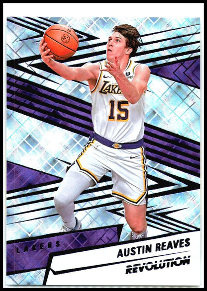 2024-25 Panini Revolution Cosmic #51 Austin Reaves #/99 Los Angeles Lakers