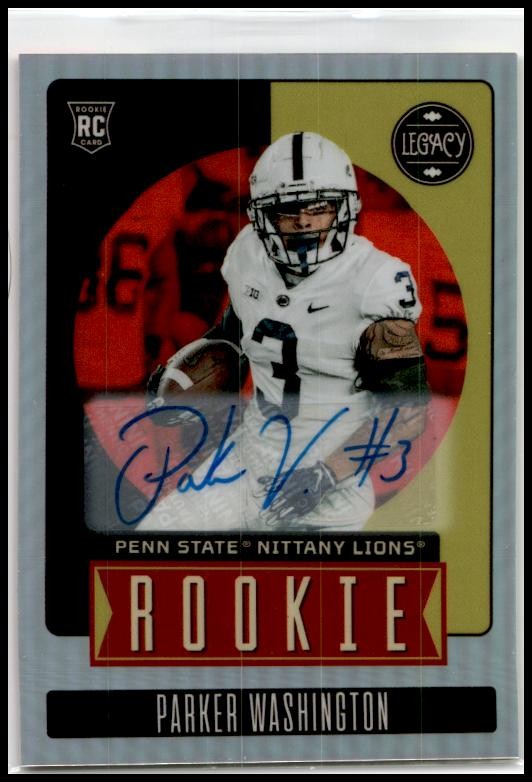 2023 Legacy Rookies Premium Penmanship Silver #171 Jaguars Rookie Auto Jaguars