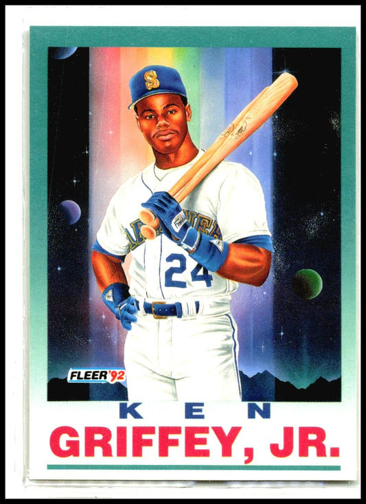 1992 Fleer #709 Ken Griffey, Jr. Seattle Mariners