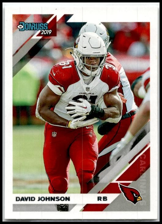 2019 Donruss #11 David Johnson Arizona Cardinals
