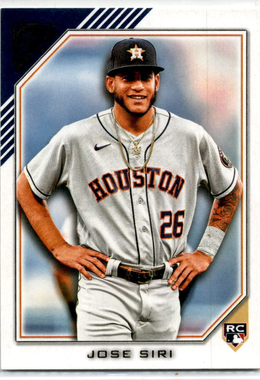 2022 Topps Gallery #88 Jose Siri Rookie Houston Astros