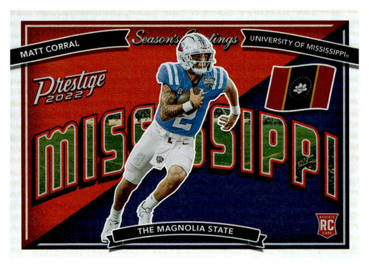 2022 Panini Prestige #SG-3 Matt Corral