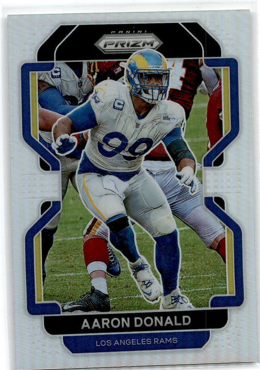 2021 Panini Prizm Silver #69 Aaron Donald Los Angeles Rams