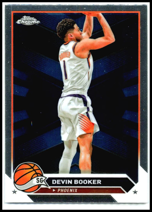 2023-24 Topps Chrome #181 Devin Booker Phoenix Suns