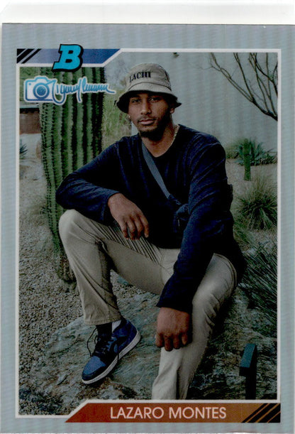 2023 Bowman's Best 1992 Bowman by Randy Johnson #92RJ-9 Lazaro Montes Seattle