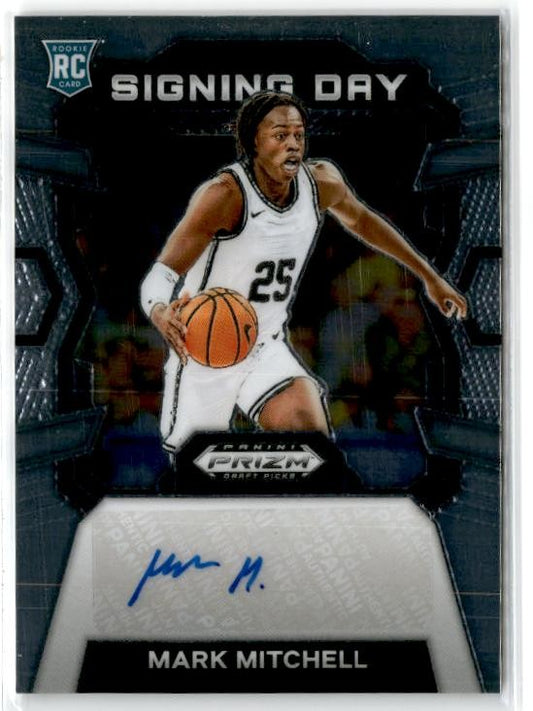 2024 Panini Prizm Draft Picks Signing Day #SD-MIT Mark Mitchell Auto Duke