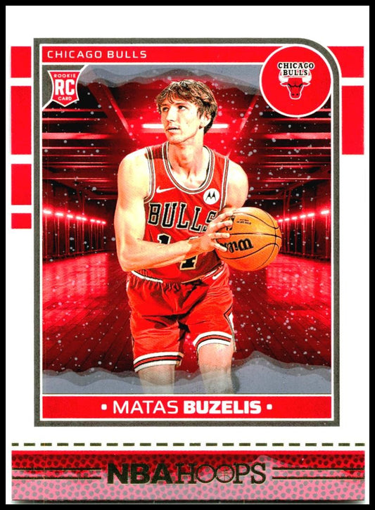 2024-25 Hoops Winter #241 Matas Buzelis Rookie Chicago Bulls