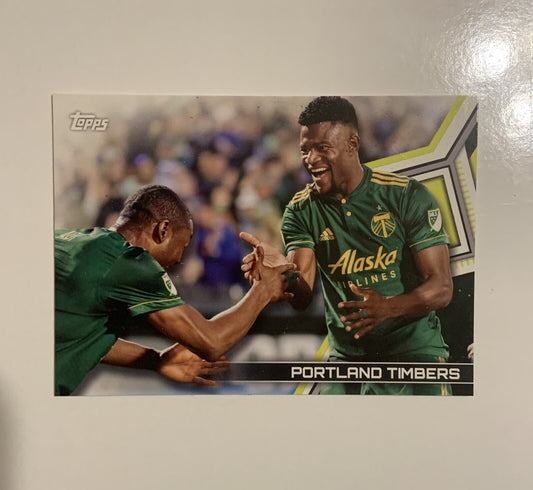2018 Topps MLS #194 Portland Timbers Team Card