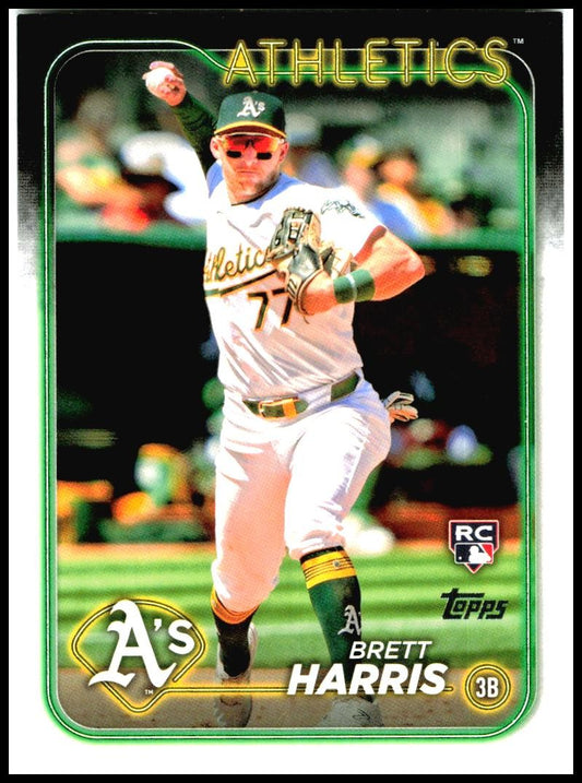2024 Topps #US199 Brett Harris Oakland Athletics