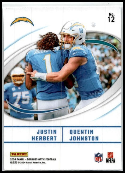 2024 Panini Donruss Optic Best Tuddys #12 Justin Herbert