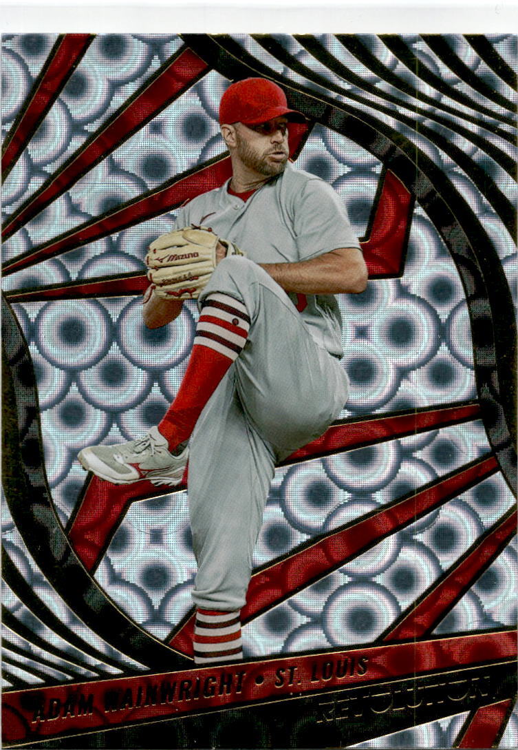 2022 Panini Chronicles Revolution Groove #19 Adam Wainwright St. Louis Cardinals