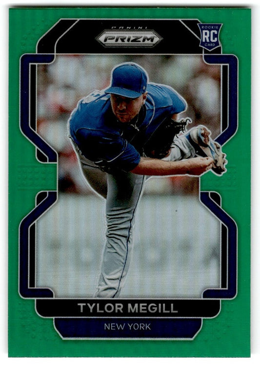 2022 Panini Prizm Green Tylor Megill Rookie New York Mets #254