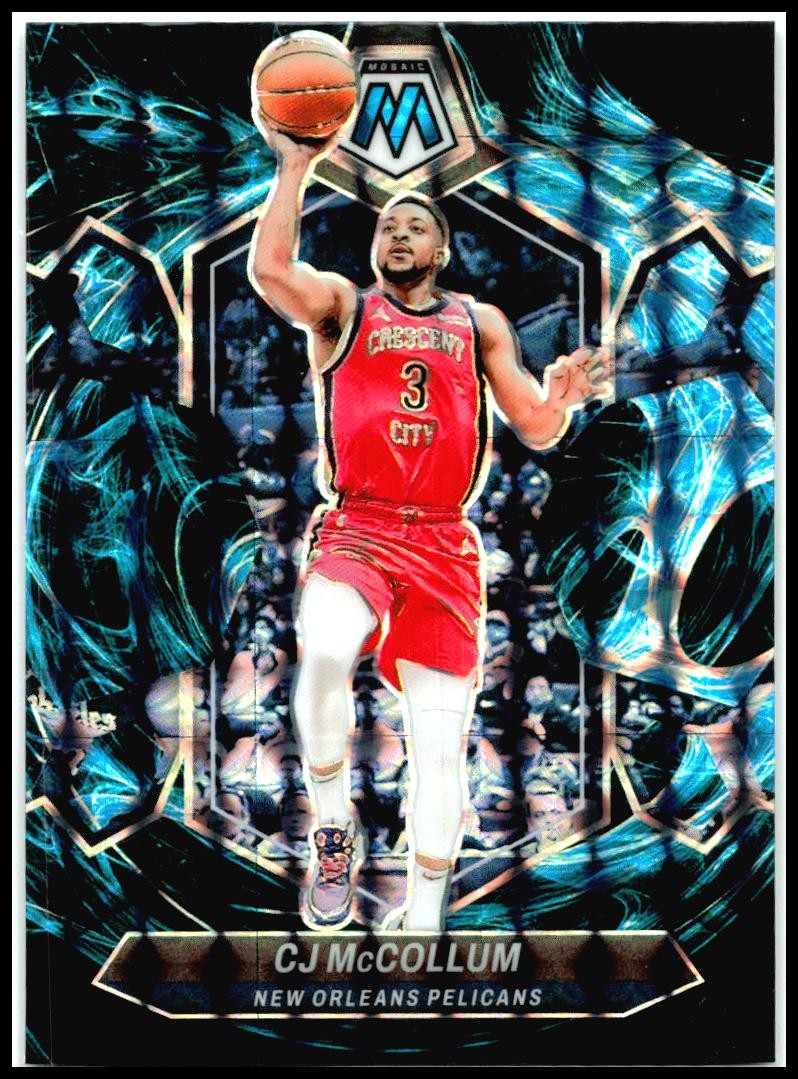 2023-24 Panini Mosaic Genesis #153 CJ McCollum New Orleans Pelicans