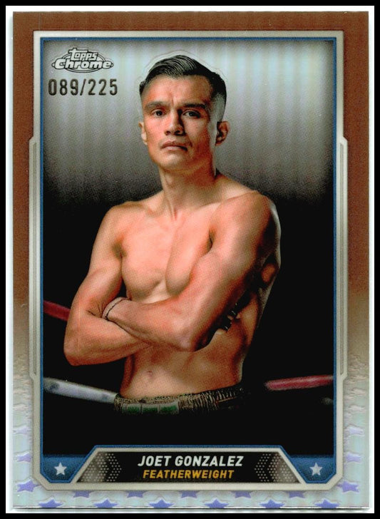 2024 Topps Chrome Boxing Bronze /225 #25 Joet Gonzalez