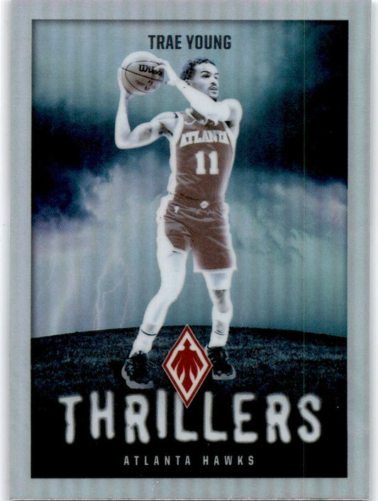 2023-24 Panini Phoenix Thrillers #18 Trae Young Atlanta Hawks