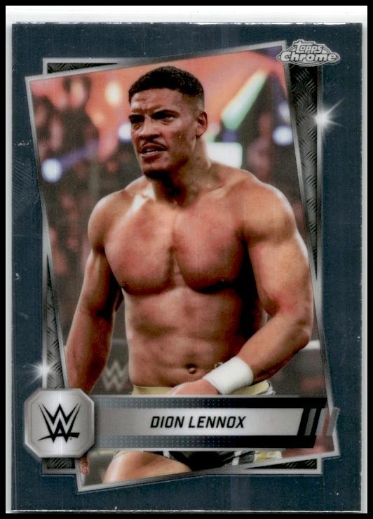 2025 Topps Chrome WWE #127 Dion Lennox Rookie