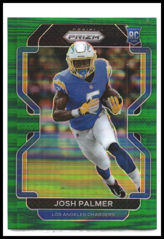 Josh Palmer #359 2021 Panini Prizm Green Rookie RC