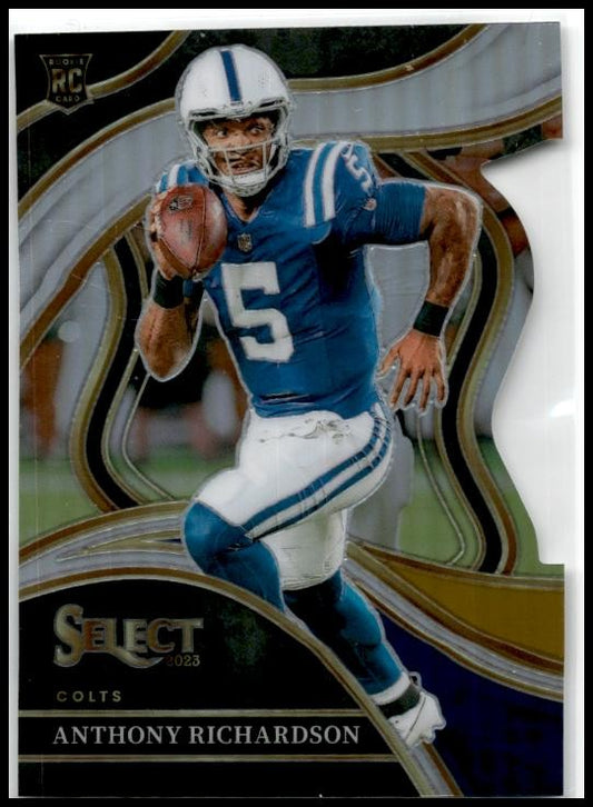 2023 Panini Select Silver Prizms Die Cuts #297 Anthony Richardson Rookie Colts