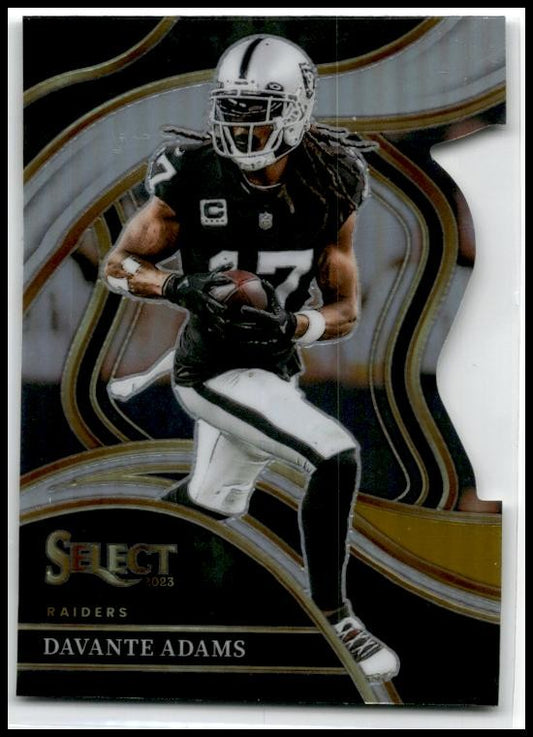 2023 Panini Select Black and Gold Prizms Die Cuts #279 Davante Adams Raiders