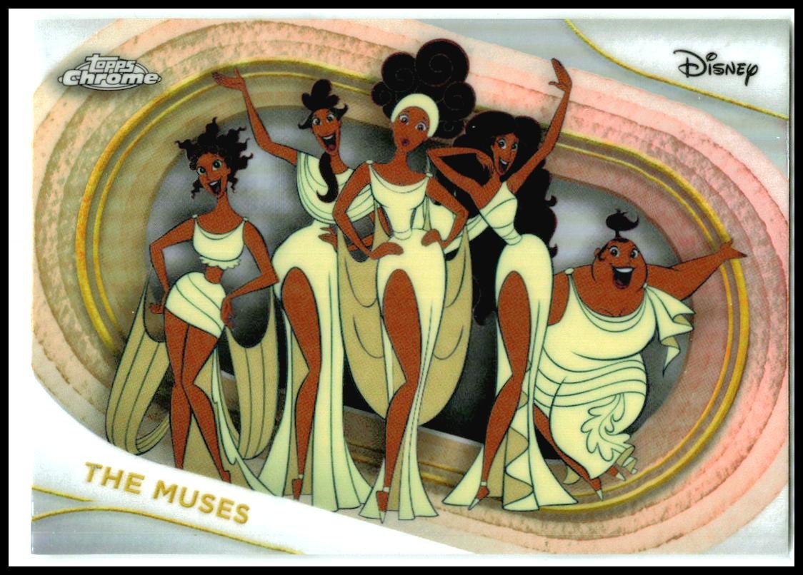 2025 Topps Chrome Disney Refractor #48 The Muses