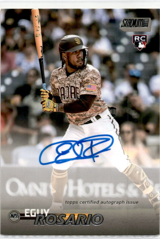 2023 Stadium Club Autographs #SCBA-ERO Eguy Rosario Auto San Diego Padres