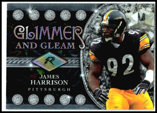 2024 Topps Resurgence Glimmer and Gleam #GG-24 James Harrison Steelers