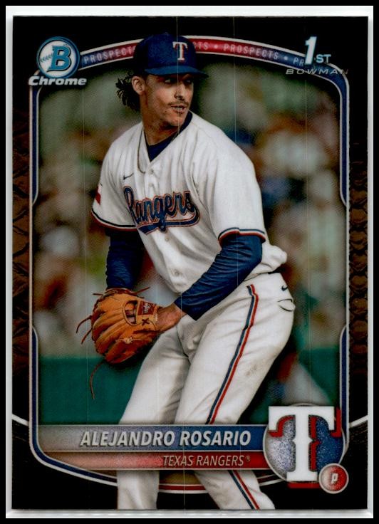 2025 Bowman Reptilian #BCP-125 Alejandro Rosario Rangers