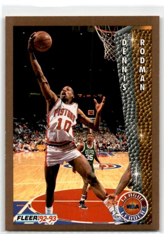 1992-93 Fleer #239 Dennis Rodman Detroit Pistons