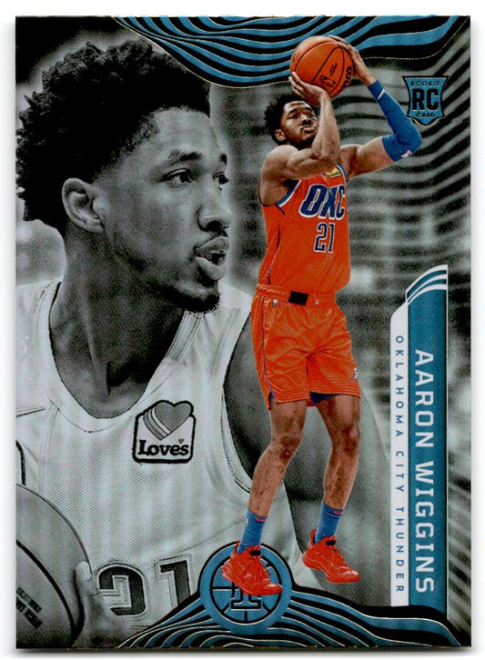 2021-22 Panini Illusions Aaron Wiggins Rookie Oklahoma City Thunder #197