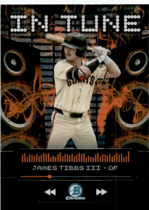 2024 Bowman Draft Chrome In Tune #IT-9 James Tibbs San Francisco Giants