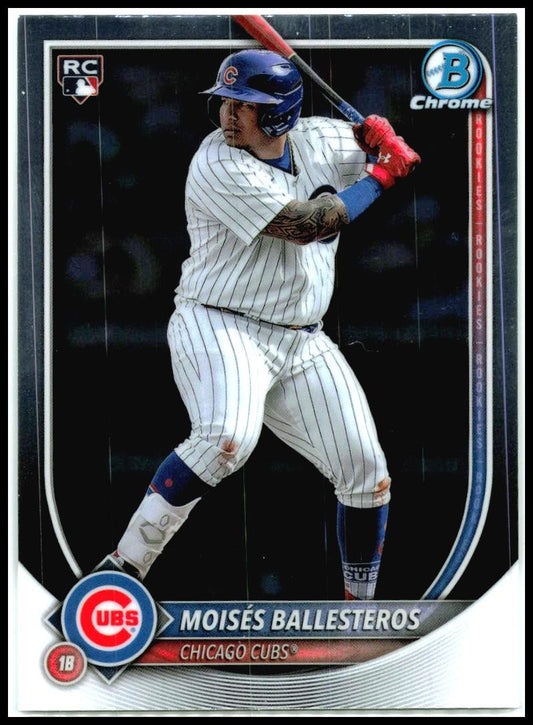 2025 Bowman Chrome #42 Moises Ballestros Cubs