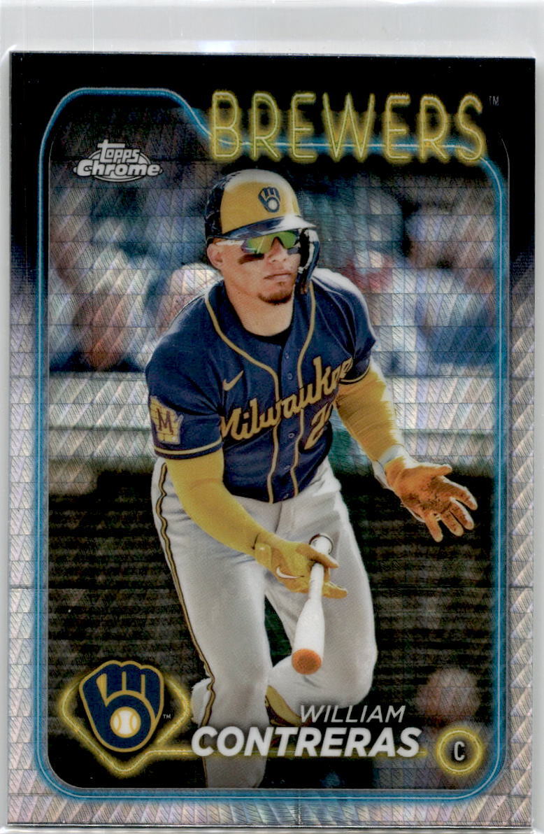 2024 Topps Prism #61 William Contreras Milwaukee Brewers