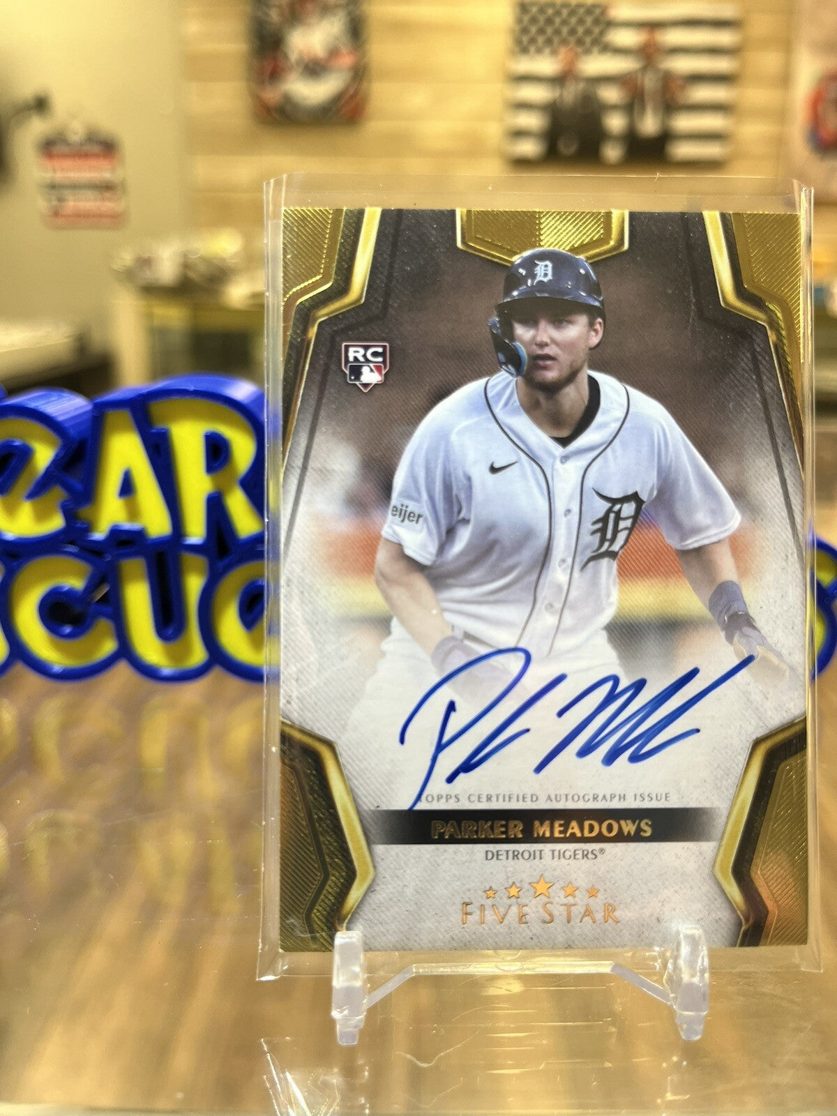 2024 Topps Five Star Parker Meadows RC Auto #FSA-PM Tigers