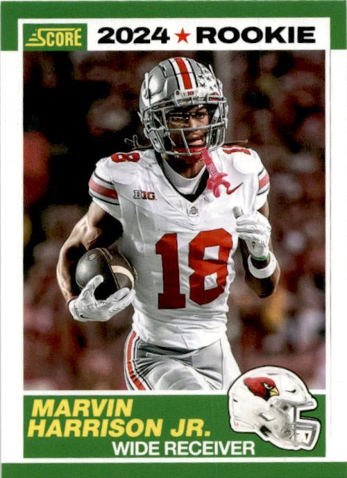 2024 Score 35th Anniversary Rookies #4 Marvin Harrison Jr. Arizona Cardinals
