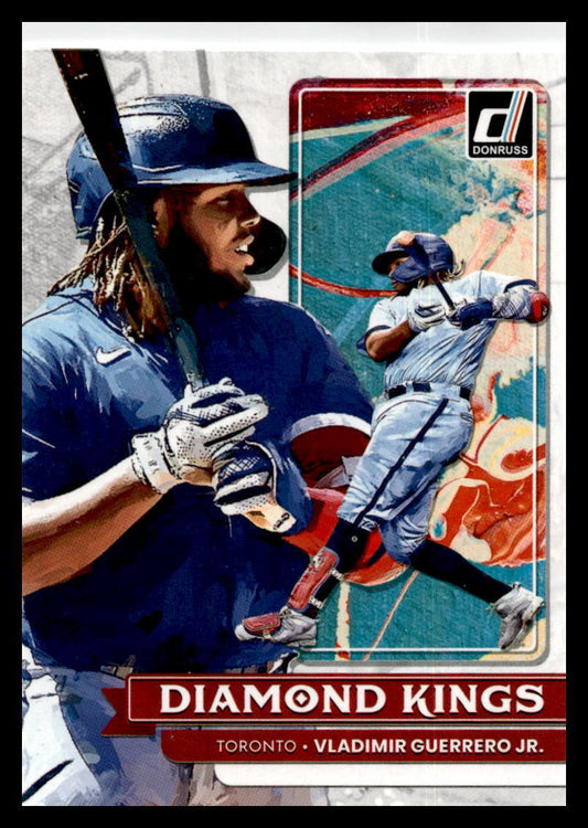 2022 Donruss Diamond Kings #4 Vladimir Guerrero Jr. Toronto Blue Jays