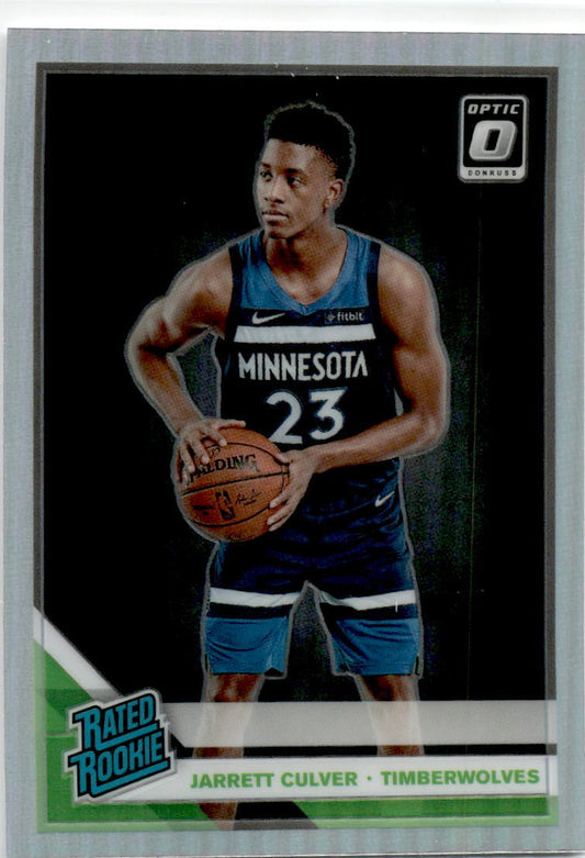 2019 Donruss Optic Rated Rookie #160 Jarrett Culver Minnesota Timberwolves