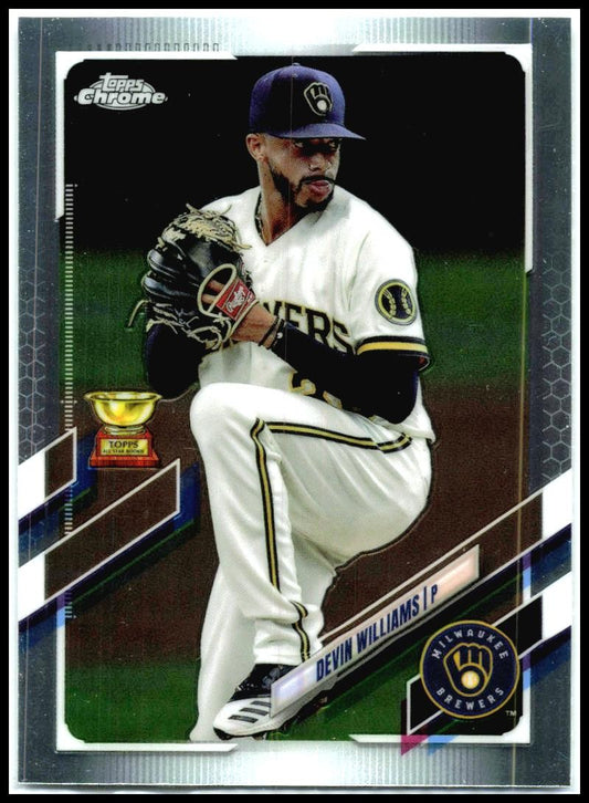 2021 Topps Chrome #98 Devin Williams Milwaukee Brewers