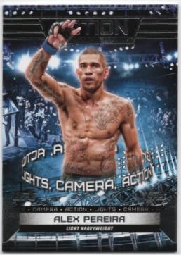 Alex Pereira #ACT-11 2024 Topps Knockout UFC