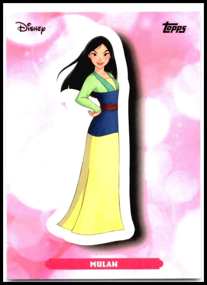 2025 Topps Disney Wonder Enchanted Stickers #ES-18 Mulan