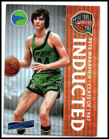 2016-17 Panini Aficionado #146 Pete Maravich Atlanta Hawks