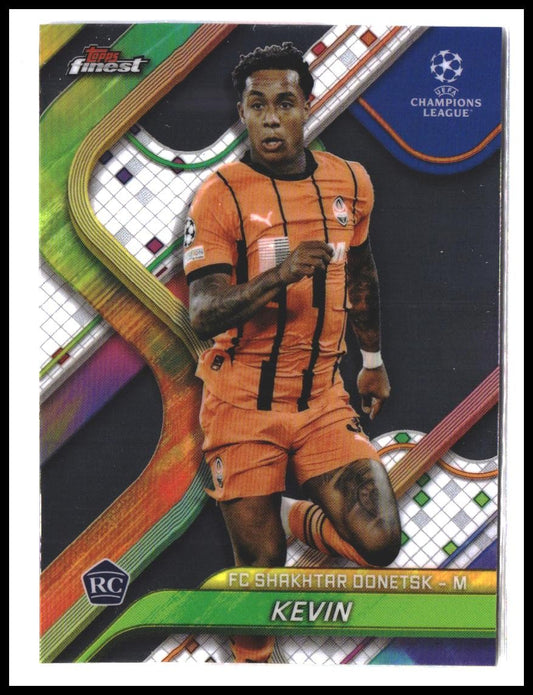 Kevin #81 2024-25 Finest UEFA Club Competitions Rookie RC