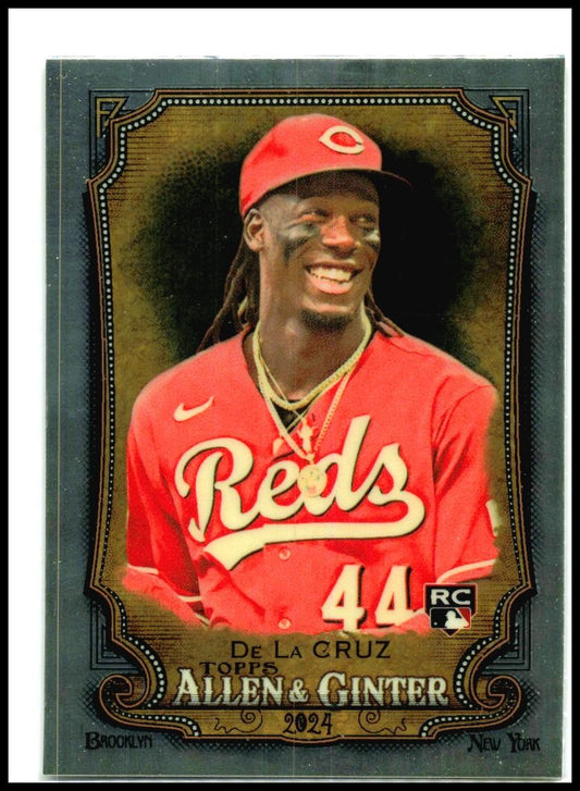 2024 Topps Allen & Ginter Chrome #44 Elly De La Cruz Rookie Cincinnati Reds