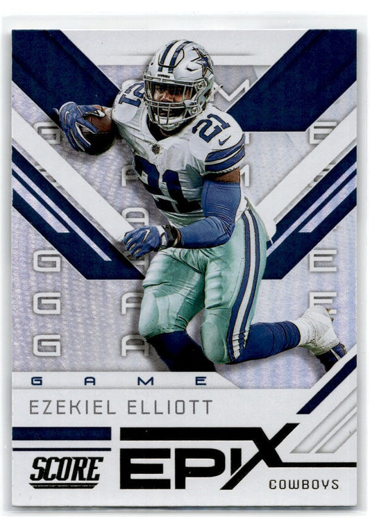 2019 Score Epix Game Ezekiel Elliott Dallas Cowboys #EG-9