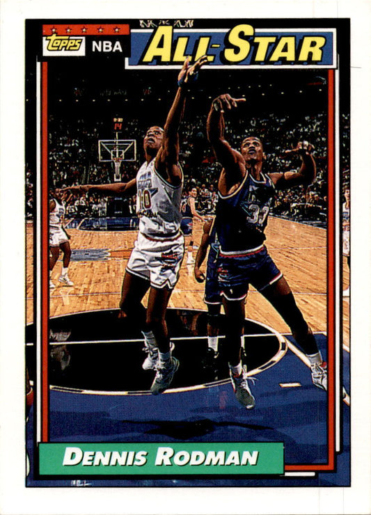 1992-93 Topps #117 Dennis Rodman Detroit Pistons