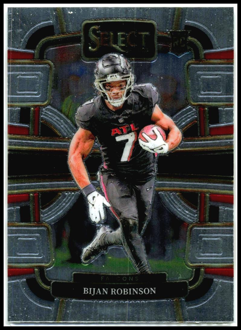 2023 Panini Select #4 Bijan Robinson Rookie Atlanta Falcons