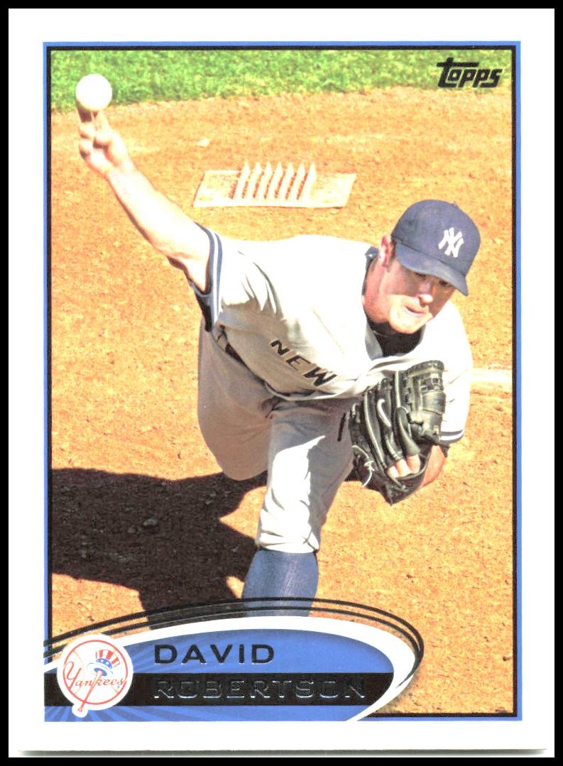 2012 Topps #206 David Robertson New York Yankees