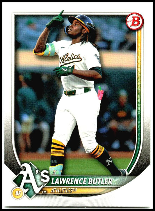 2025 Bowman #14 Lawrence Butler Athletics