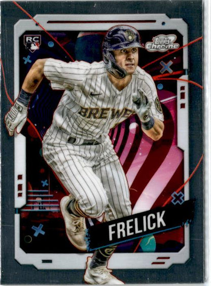 2024 Topps Chrome Cosmic #3 Sal Frelick Rookie Milwaukee Brewers