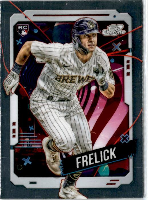 2024 Topps Chrome Cosmic #3 Sal Frelick Rookie Milwaukee Brewers