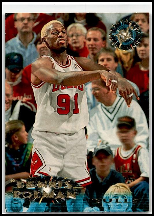 1995-96 Stadium Club #244 Dennis Rodman Chicago Bulls
